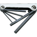 TRUSCO ナイフ式六角棒レンチセット 6本組 GN6258