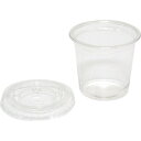HEIKO 透明カップ A-PET 1オンス 30ml フタセット 50組入り 004525000