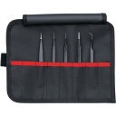 KNIPEX 汎用ピンセット5本組セット 9200-01ESD