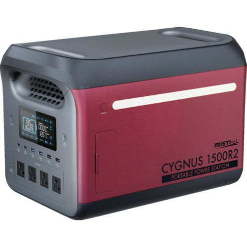 MUSTTOOL PB-1500R2 ポータブル電源 CYGNUS 1500R2 88204