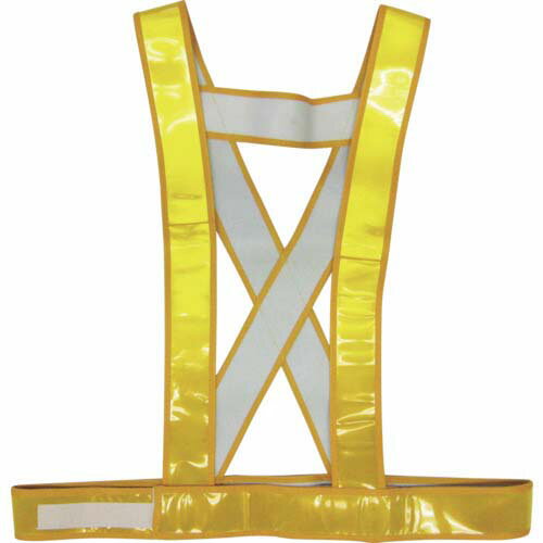 ●背中に反射帯あり●ウエスト部が面ファスナーになっています。●プリズム式反射●反射テープ：幅50mm●タスキタイプなので作業性が良く動きやすい安全ベストです。●工事現場で働く方や警備員、鉄道保線区の作業員の方におすすめです。●警備、交通誘導 夜間作業 防犯活動に。●洗濯不可リニューアルに伴い、パッケージ・内容等予告なく変更する場合がございます。予めご了承ください。広告文責：楽天グループ株式会社050-5212-8316