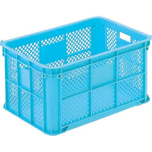 サンコー スタッキングコンテナー 106900 サンテナーB#80ライトブルー SKB80BL