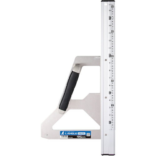シンワ 丸ノコガイド定規 エルアングル かるぴた 45cm 併用目盛 73205（楽天・Pro Tool Shop）