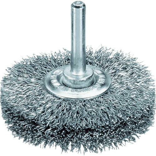 LESSMANN 軸付ホイルブラシ 鋼線 0.2 内径(mm)：70 417142
