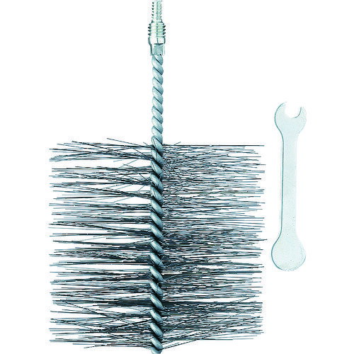 SANEI 排水管掃除用パーツ パイプクリーナー交換用ブラシ ブラシ径100mm PR859F3S