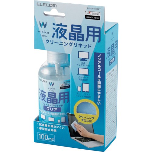 ELECOM�վ��ѥ��꡼�˥󥰥ꥭ�å�100ml���꡼�˥󥰥��������å�CK-DP100SET