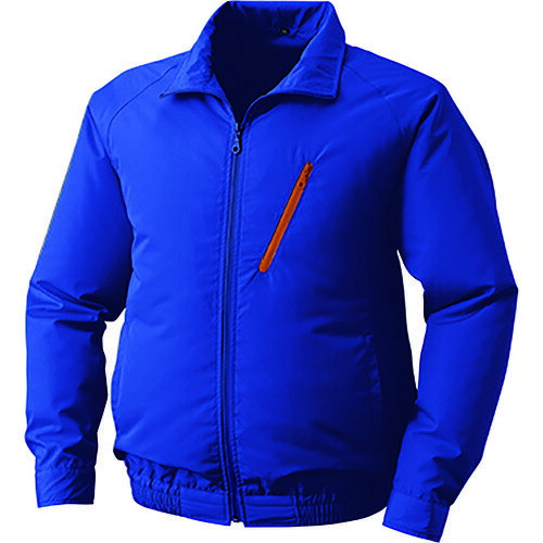 空調服 ポリエステル製空調服[[R下]] ウェアのみ ブルー 4L KU90510-C04-S6