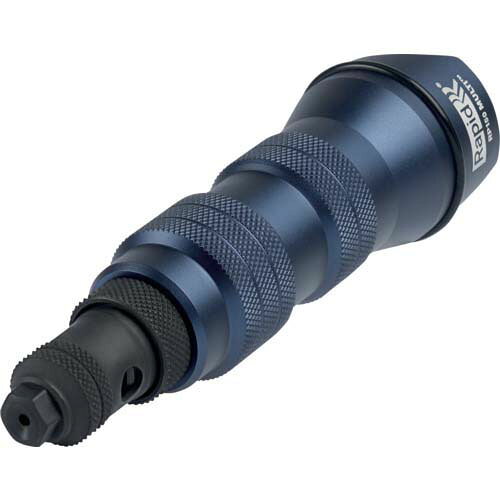 ●シャンク形状：六角軸6.35mm●使用可能リベット材質：スチール、アルミ、ステンレス、銅●特殊なノーズ形状によりノーズピースを交換せずに異なるサイズのリベットが使用可能です。●電動ドリルドライバーに取り付けてリベット作業が効率的にできます。●グリップ部はローレット加工されており滑りにくいです。●アルミニウム製ボディと焼入れ鋼のパーツで耐久性が高いです。●リベット締結作業に。●作業時には保護メガネを着用してください。リニューアルに伴い、パッケージ・内容等予告なく変更する場合がございます。予めご了承ください。広告文責：楽天グループ株式会社050-5212-8316