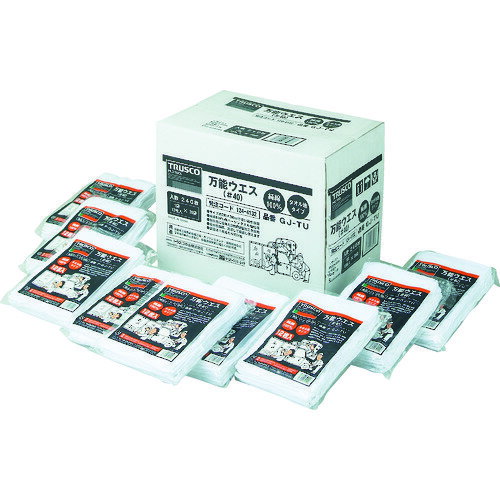 TRUSCO 万能ウエス タオル地タイプ (240枚入) GJTU