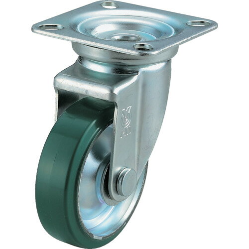 ユーエイ 産業用キャスター自在車 100径ウレタン車輪　UWJ100