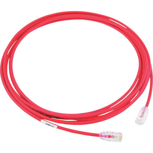 樂天商城 - PANDUIT カテゴリ6A細径パッチコード 5m 赤 UTP28X5MRD UTP28X5MRD