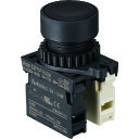 TRUSCO 押しボタンスイッチ 25 1a-1b 黒 25P-1A1BM-BK