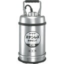 寺田 ステンレス水中ポンプ (SUS304)底水用 0.25kw 全揚程最高9m CS-250L 50HZ