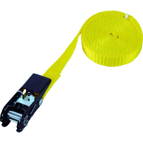 TRUSCO 簡易結束ベルト 20mmX3m 黄 TSB-203Y