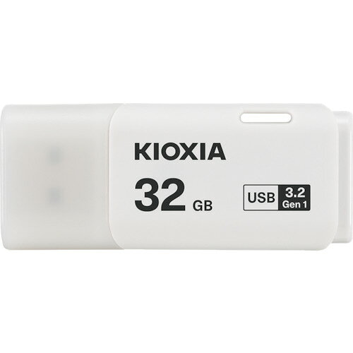 KIOXIA　USBメモリ32GB　USB3．2（Gen1）　キャップ式　U301　日本製　KUC−3A032GW 1001316KUC-3A032GW