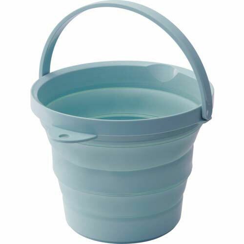 伊勢藤 ソフトバケツ8型 ミントグリーン I614MG