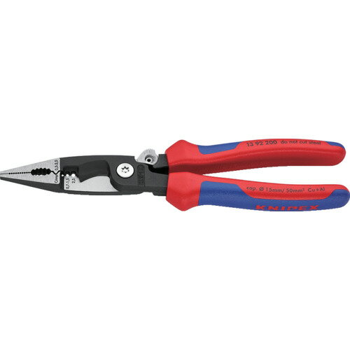 KNIPEX エレクトロプライヤー ロック付 200mm 1392-200
