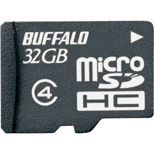 BUFFALO 防水仕様 Class4対応 microSDHCカード 32GB RMSD-BS32GB