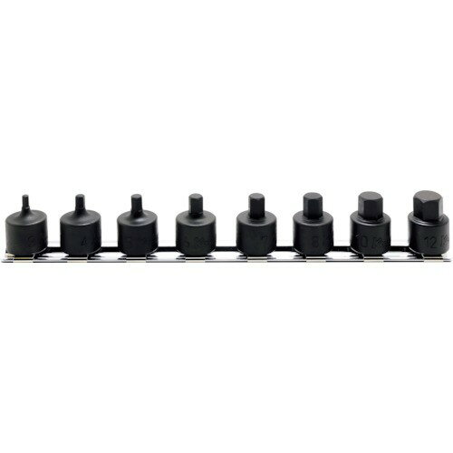 Ko-kenヘックスビットソケット差込角9.5mm全長25mmレールセットRS3012M／8-L25
