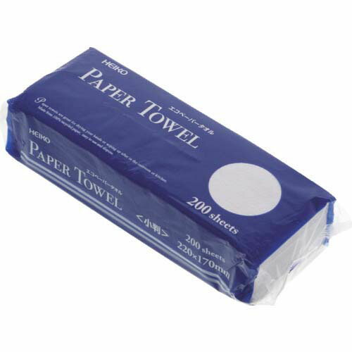 HEIKO エコペーパータオル シングル 小判 200枚入り 004722002