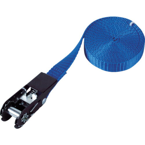 TRUSCO 簡易結束ベルト 20mmX5m 青 TSB-205B