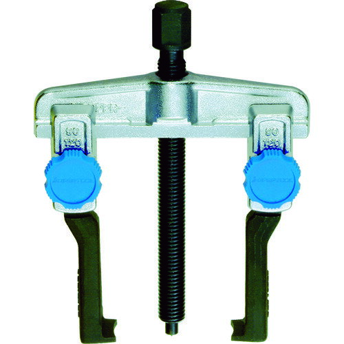 スーパー スライドギヤプーラ(薄爪タイプ)(爪の届く長さ：103) 被引き抜き物の外径：外掛時20〜90mm、内掛時80〜140mm GS90T