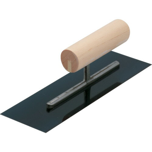 カネ三 油焼角鏝 元幅90*先幅90 コテ長さ270mm　AKK270