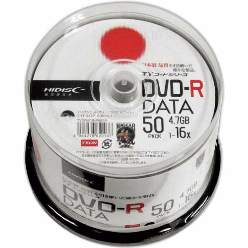 �ϥ��ǥ�������Ͽ��ǥ���DVD-R�ǡ�����50��TYDR47JNP50SP