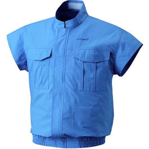 空調服 電設作業用空調服[[R上]] ウェアのみ ライトブルー L NO5732-C24-S3