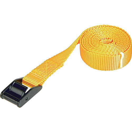 TRUSCO 簡易結束ベルト 25mmX2m 黄 TSB-252Y