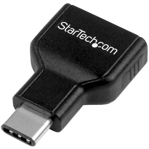StarTech USB変換アダプター／A-C／USB 3.0／5Gbps／メス・オス／ブラック USB31CAADG
