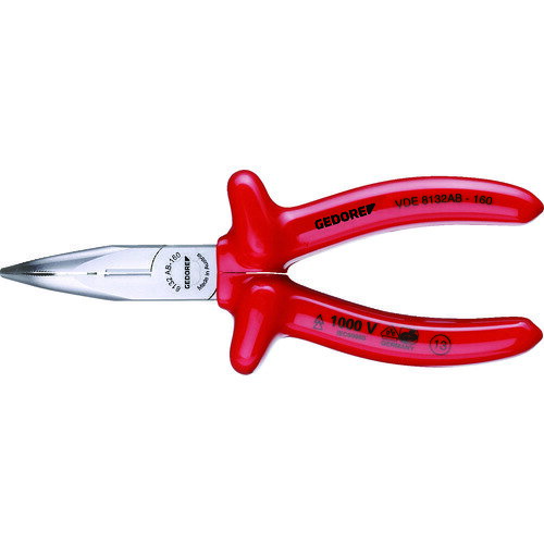GEDORE 絶縁先曲がりラジオペンチ 6721730