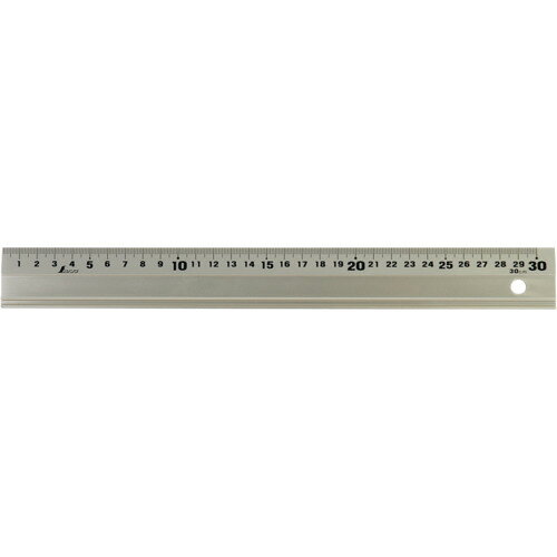 シンワ アルミ直尺 アル助30cm シャンパンゴールド 65417