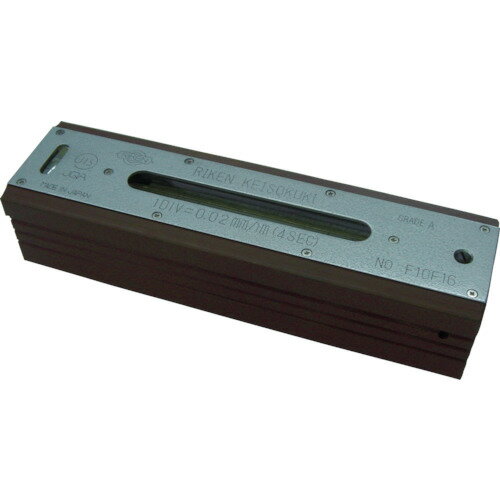 TRUSCO Rゲージ 平形精密水準器 A級 寸法200 感度0.02 TFL-A2002