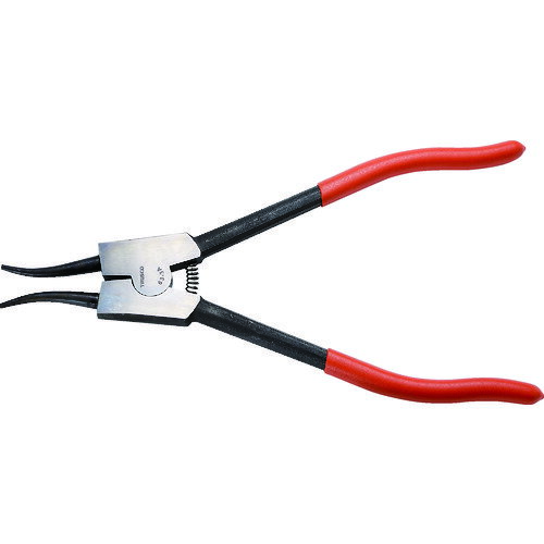 TRUSCO スナップリングプライヤー 軸用 直径3.0 直爪63型　633A