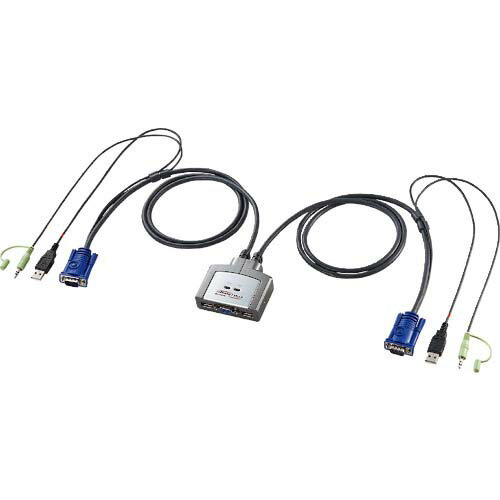 Oa Equipment - SANWA パソコン自動切替器(2：1) SW-KVM2AUUN