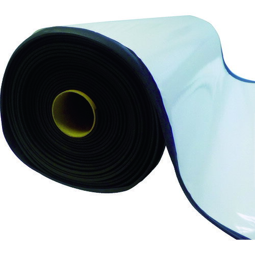 TRUSCO EPDMスポンジロール 粘着テープ付 10mm厚 幅1000mmX10m TAFLT-10-10100