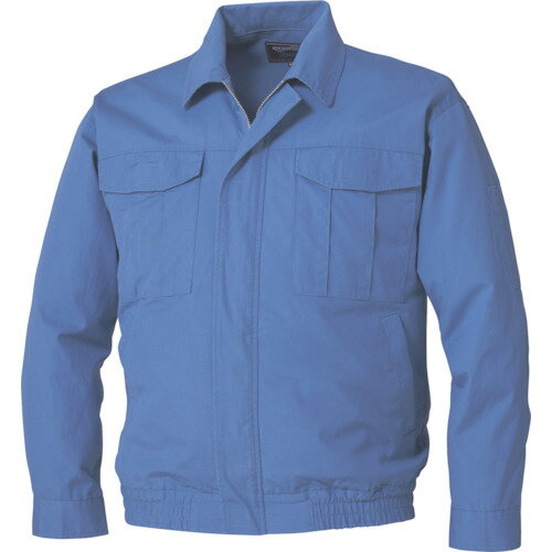 空調服 空調服[[R上]] 難燃長袖ブルゾン ウエアのみ ライトブルー M KU91731C24S2