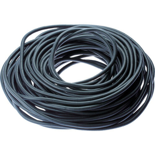 PANDUIT コルゲートチューブ 耐熱性ナイロン6 スリット付黒 内径23.2 30.48m CLT100N-C630