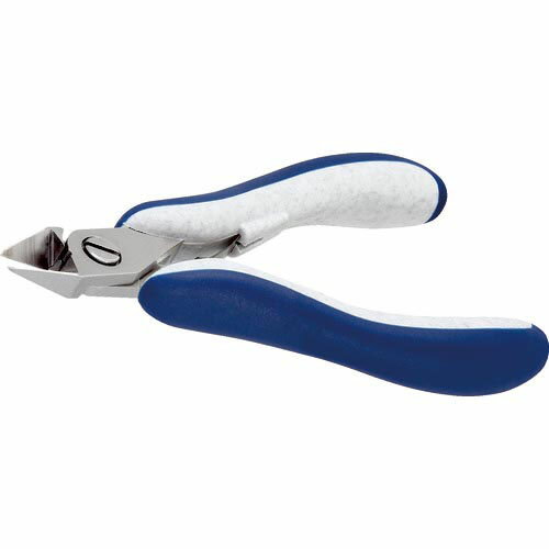 idealtek ESD精密ニッパ 先細形 大 フルフラッシュ刃 120mm ES5352-CR-BG-IT