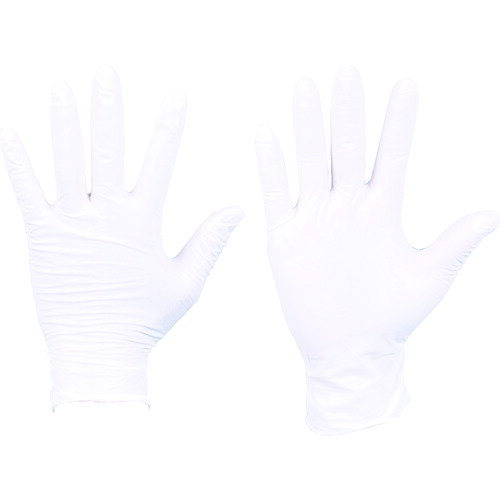 TRUSCO 使い捨て極薄手袋 Mサイズ (100枚入)　DPM6981NM