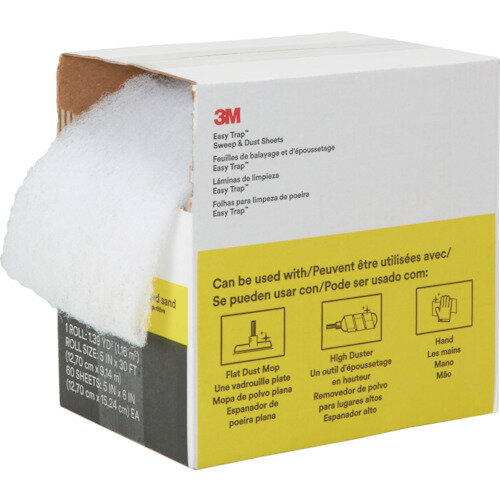 3M イージートラップダスター 125mmX9m 1ロール (1個入) E／TR 1RL S