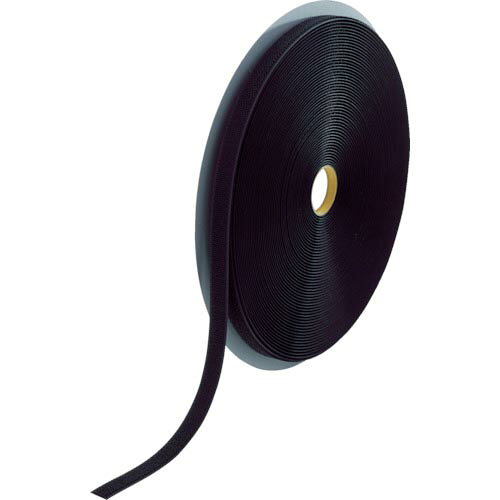 TRUSCO マジックテープ 縫製用B側 16mm*25m 黒 TMBH-1625-BK