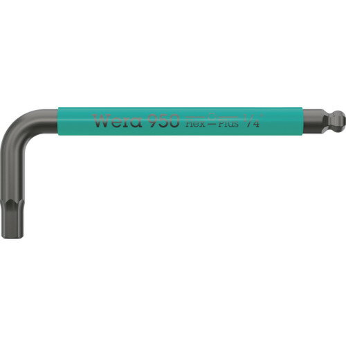 Wera 950SPKSマルチカラー 六角レンチ 1／4インチ 022657