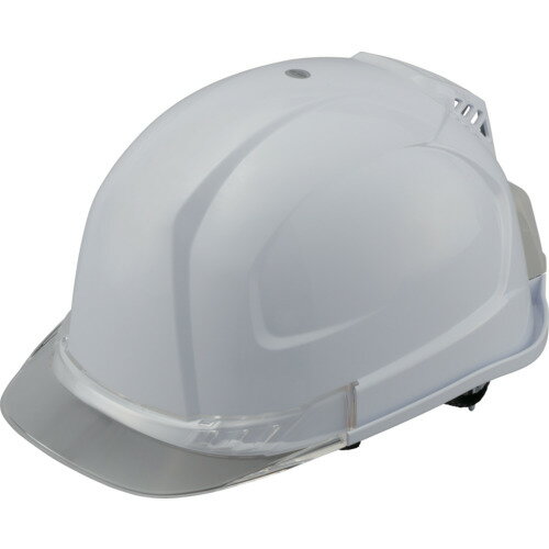 トーヨーセーフティ　送風機内蔵ヘルメット　WindyHelmt　クリア No.395F-C