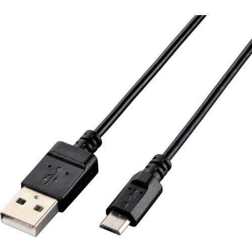 樂天商城 - ELECOM エコUSB2.0ケーブル A-MicroB 0.6m ブラック U2C-JAMB06BK