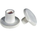 TRUSCO エコねじ マプカ使用・紙素材ねじ 間隔8mm (50組入)頭15mm 穴径7mm MAPKANE-8