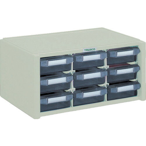 TRUSCO マスターBOX 342X241XH168 引出3列3段　B900