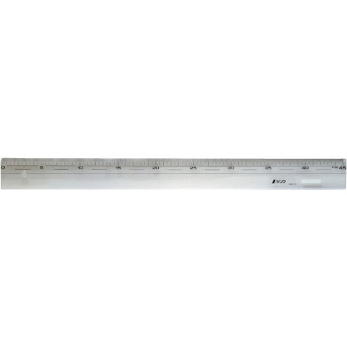 シンワ アクリル直定規45cm 75329
