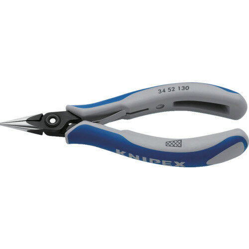KNIPEX 精密用プライヤー 半丸 130mm 3452-130